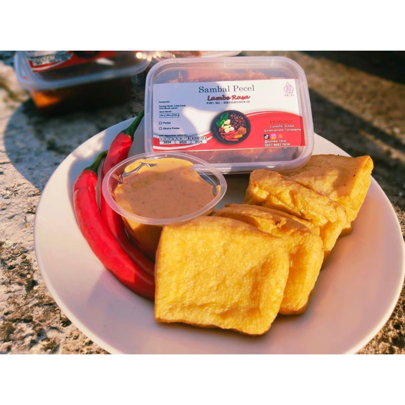 

Sambel Pecel Sambel Kacang Homemade Khas Kediri 200gram Tanpa Bahan pengawet