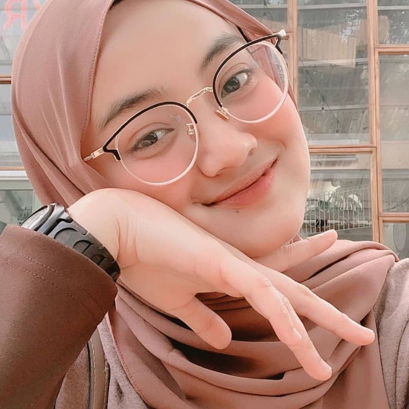 Kacamata Photocromic Anti Radiasi 9029 Wanita Pria Potokromik Besi