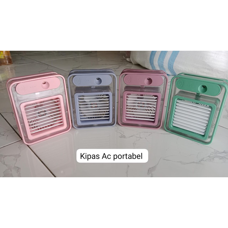 KIPAS PENDINGIN MINI AC PORTABLE AIR COOLER MOBIL DAN RUANGAN | AC Portable Air Cooler AC Mini Super