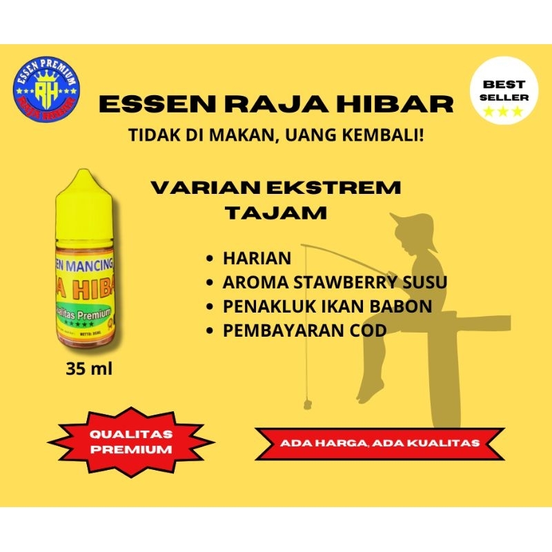 ESSEN RAJA HIBAR AROMA STAWBERRY SUSU