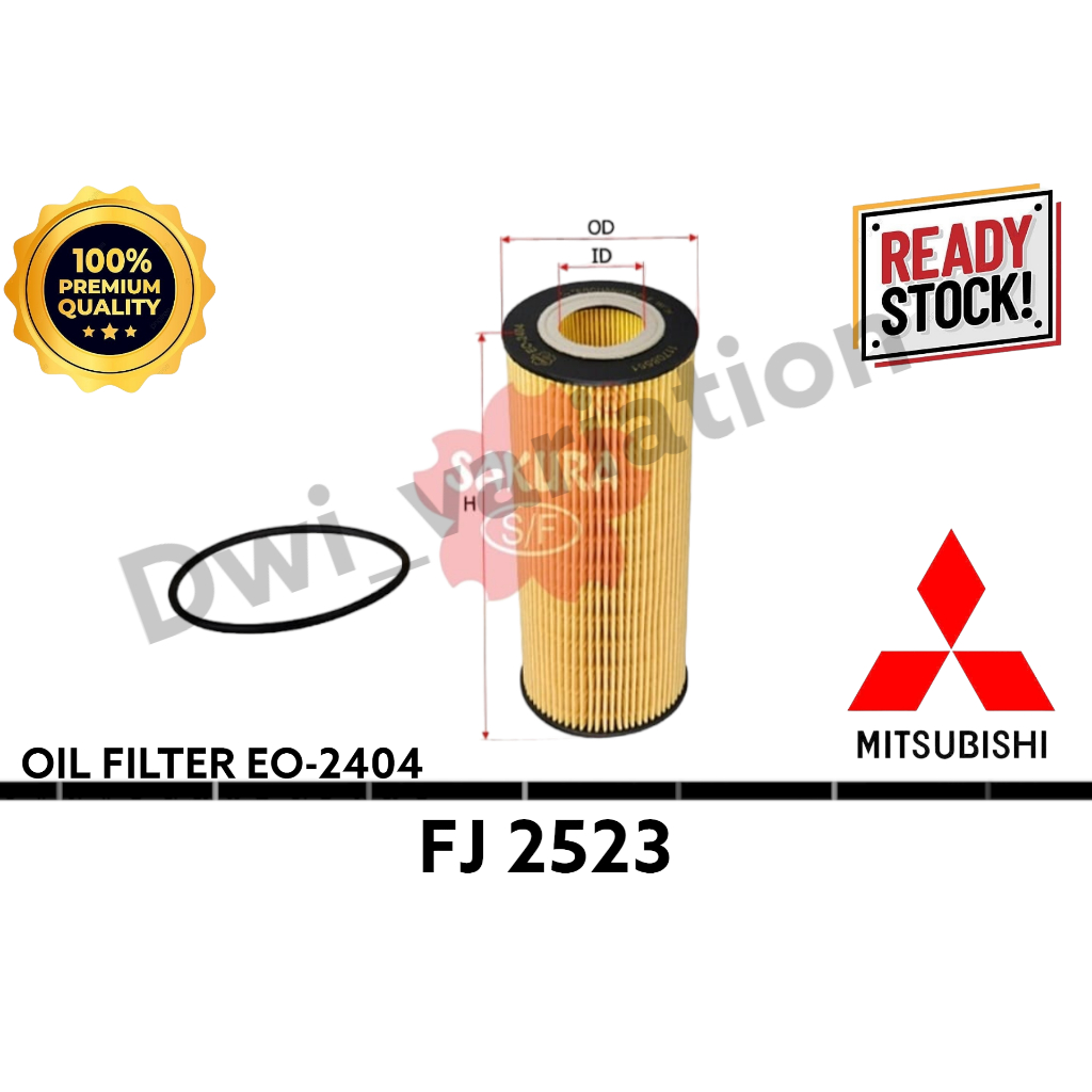 FILTER OLI MITSUBISHI FJ 2523 SAKURA EO-2404