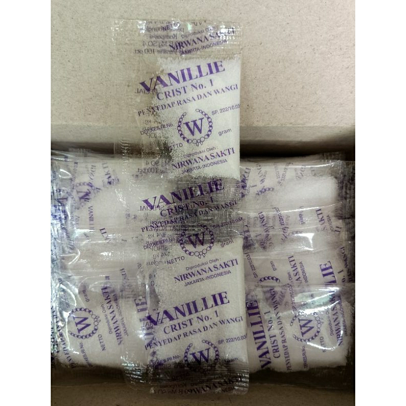 

Vanilie Bubuk Sachet