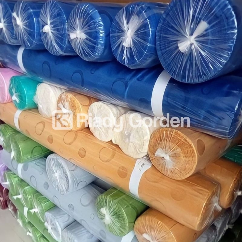 Kain Gorden Meteran / Bahan Gorden Nikita Bonita Polkadot