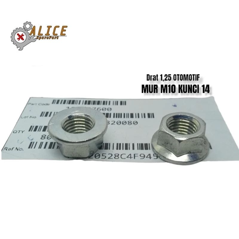 mur m10 baut  baut 14 original baja anti slek