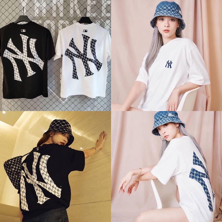 Super Jualan  MLB Yankess Monogram Tshirt  Kaos MLB