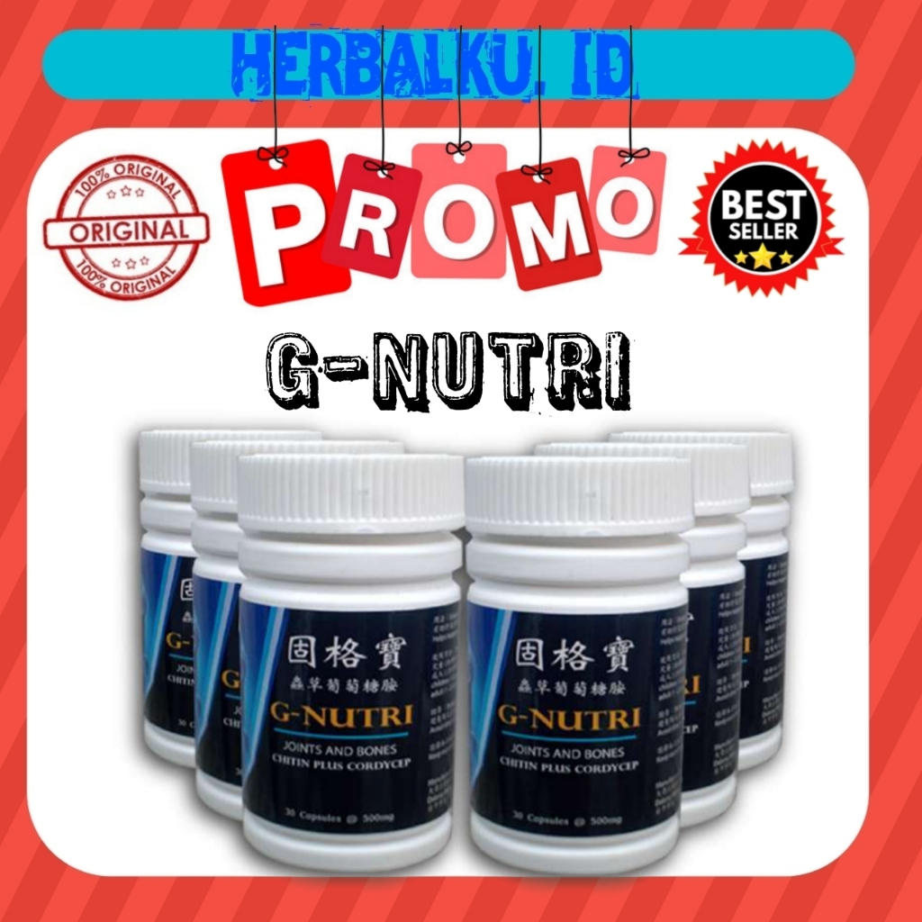 G-NUTRI G-Nutri GNutri Obat Persendian Pada tulang Rekomended Original Herbal