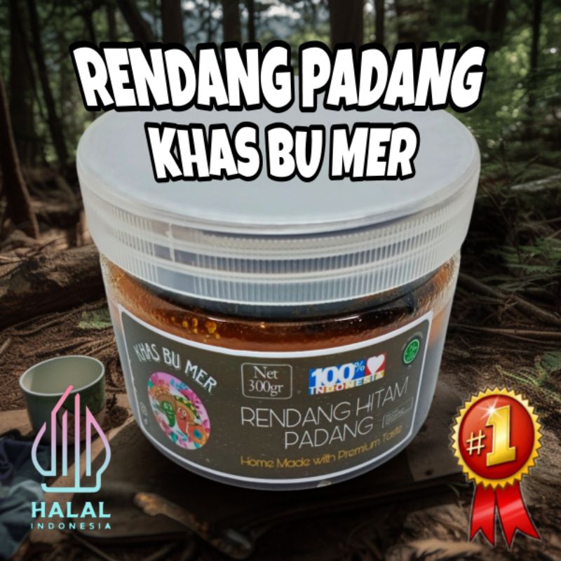 

Rendang Hitam Padang 300 gr