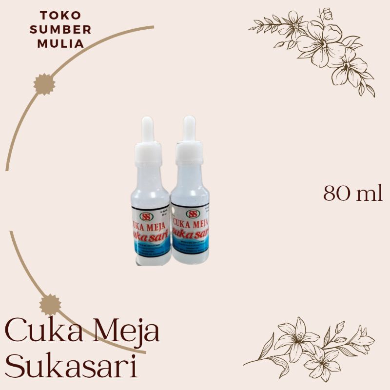 

Cuka Meja Sukasari 80 ml