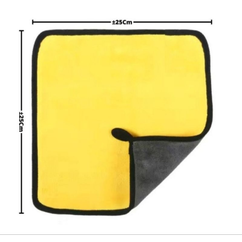 Lap Microfiber KUNING // Lap Microfiber // Lap Gantung