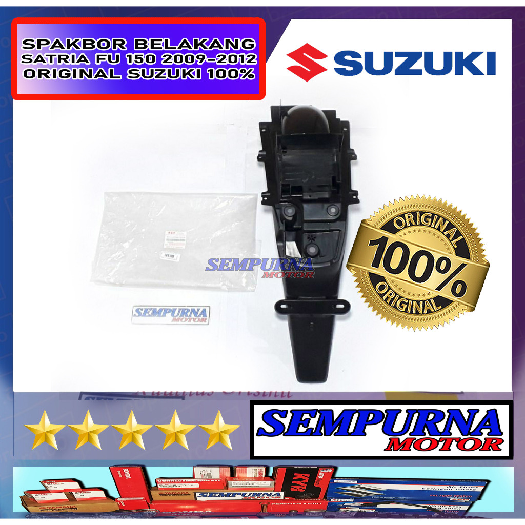 63111C25G10L000 Spakbor Slebor Belakang Satria Fu 150 2009-2012 100% Original Suzuki Asli Ori SGP