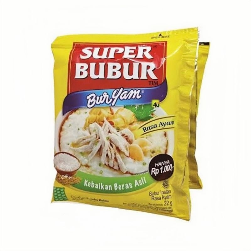 

SUPER BUBUR Instan BURYAM Sachet 27 gr - 1 Renceng / 10 Pcs