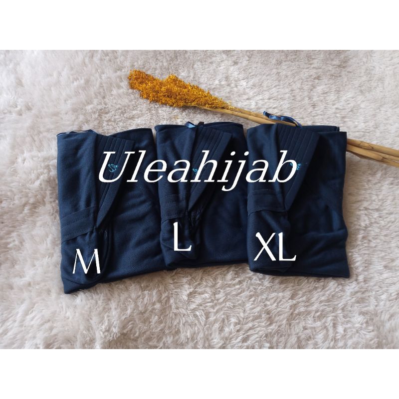 Jilbab Sekolah Anak  Innova Navy  Serut Tertutup Paud TK SD SMP SMA