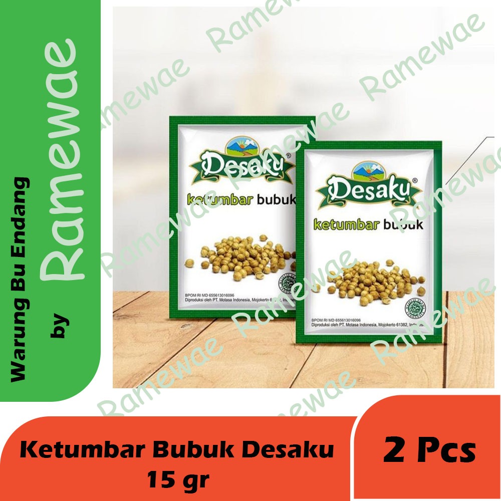 

Ketumbar Bubuk Desaku per 2 Pcs