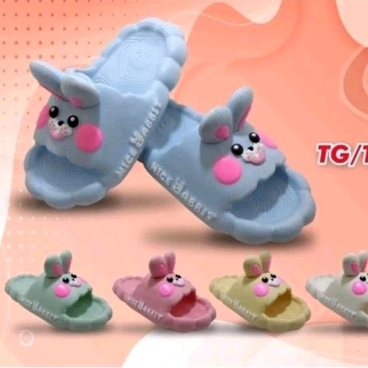 SANDAL ANAK RABBIT NEW ERA / SANDAL SELOP ANAK WANITA