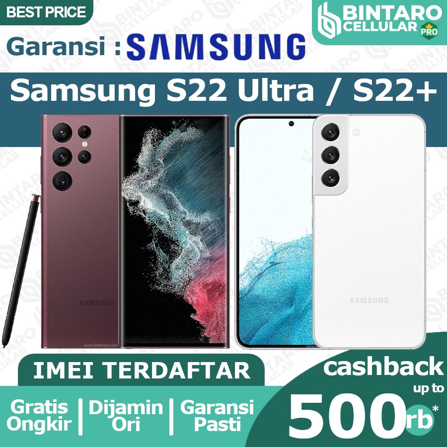 Samsung S22 Ultra / S22+ Second Garansi Resmi SEIN