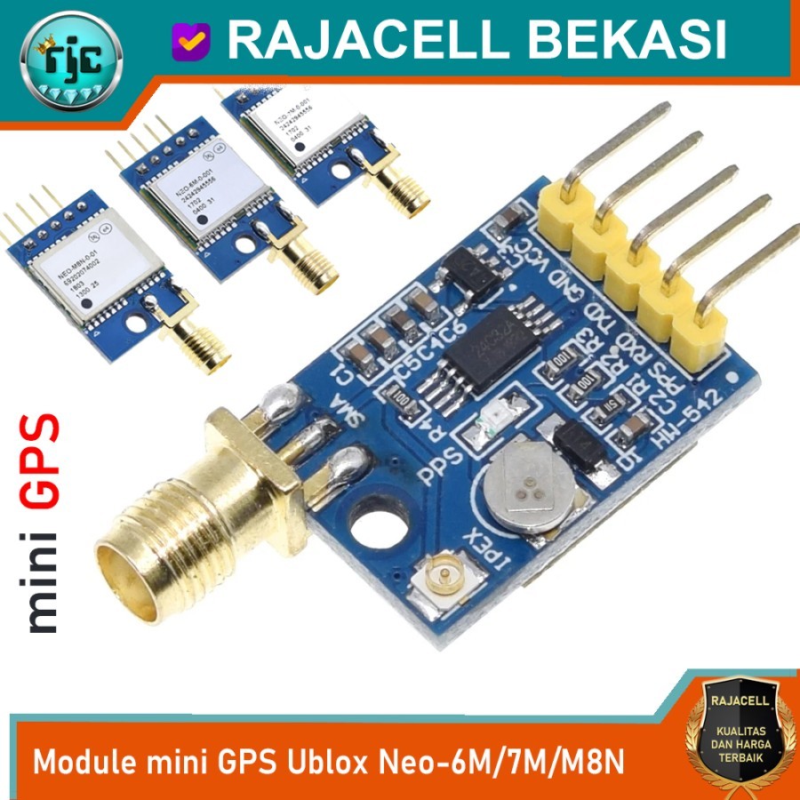 Module GPS mini Ublox Neo-6M Neo-7M Neo-M8N Serial Output