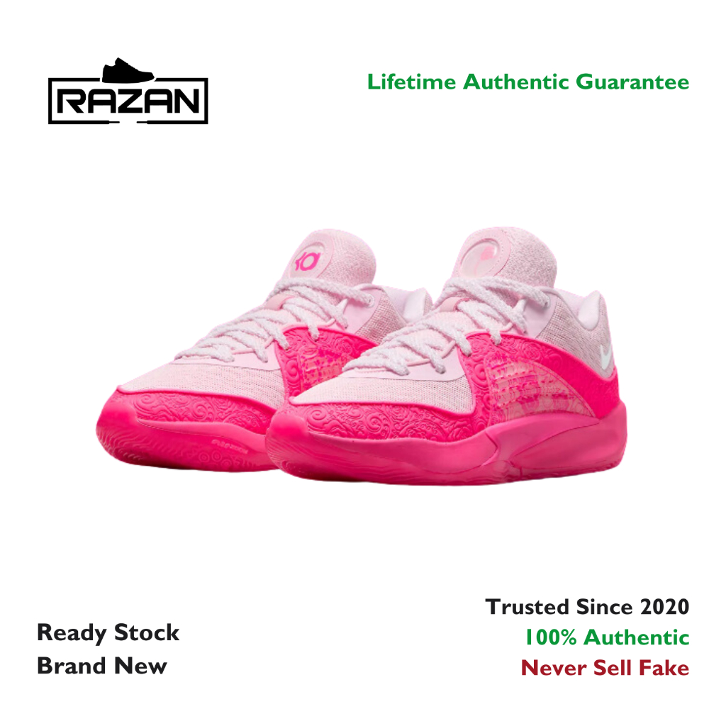 Nike KD 16 NRG EP Aunt Pearl 100% Authentic Original FQ9216 600