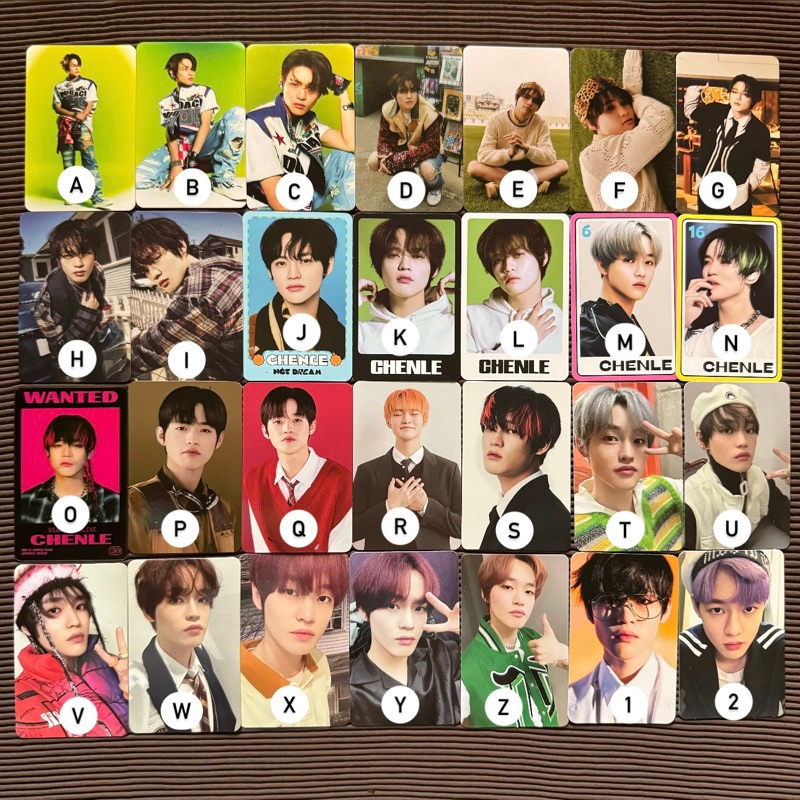 PHOTOCARD OFFICIAL CHENLE NCT DREAM - TDS2 Encore TC AGIT ISTJ Lenti Glitch Mode Scratch Candy We Yo