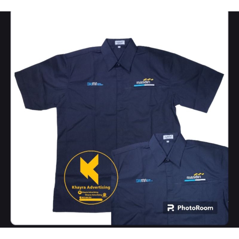 Kemeja Bumn Mandiri seragam bumn Mandiri Baju Bumn Mandiri