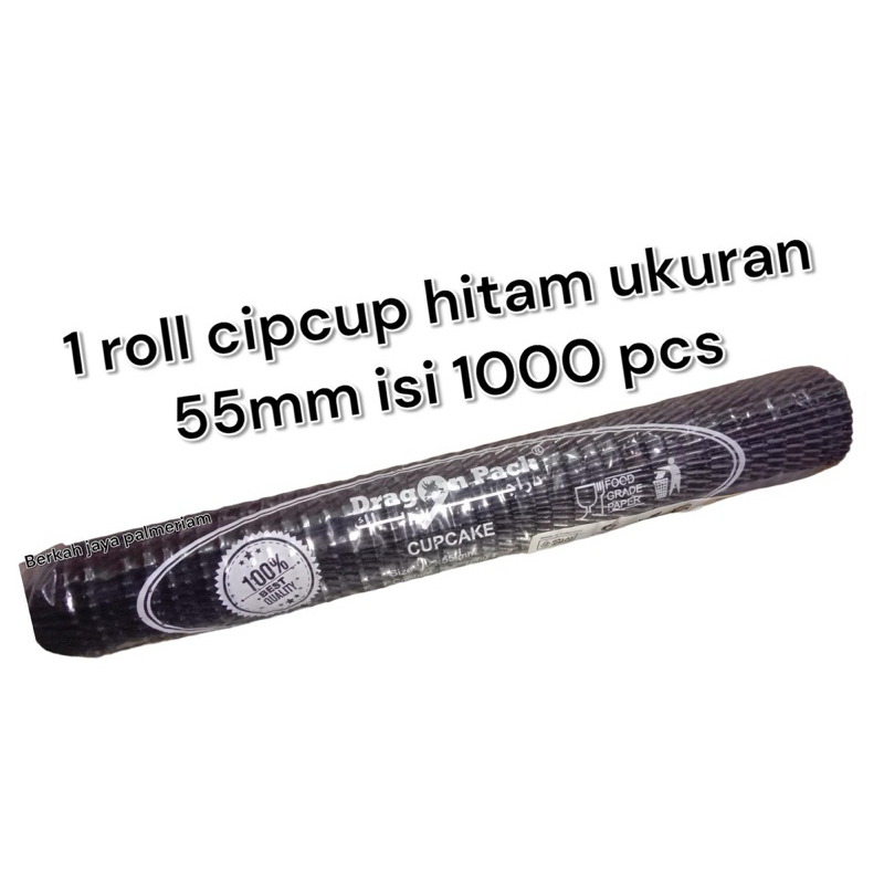 PEROLL Cake cases / cip cup / kertas kue ukuran kecil merk dragon pack