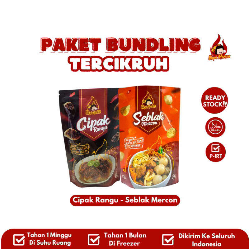 

Paket Seblak & Cireng Nyai Mercon