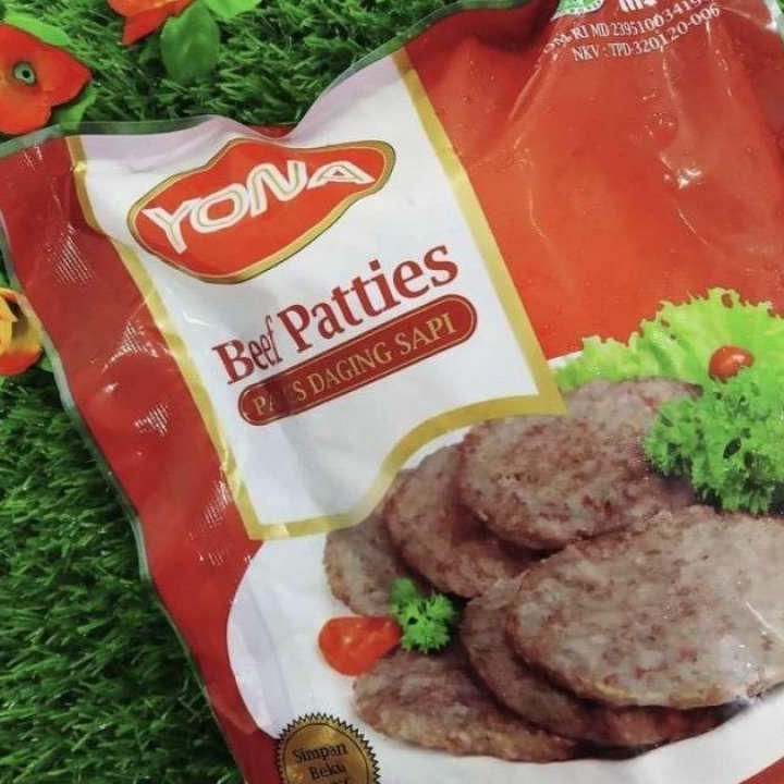 

Free Ongkir yona beef patties 5 gr