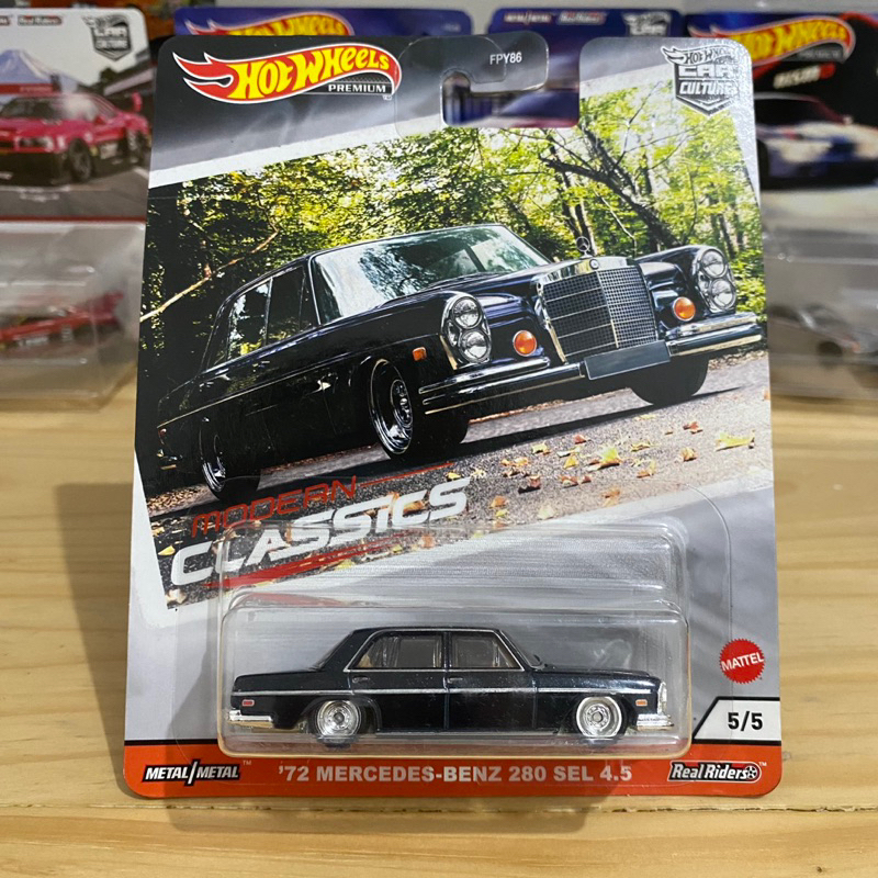 Hotwheels Mercedes Benz 280 SEL 4.5 Modern Classics