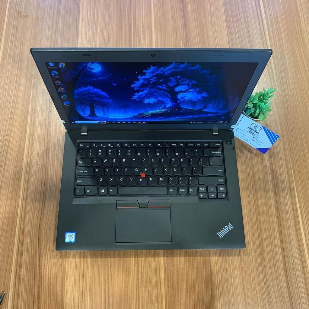 LAPTOP LENOVO THINKPAD CORE I5 GEN 6 RAM 8GB 512GB | BEKAS SECOND