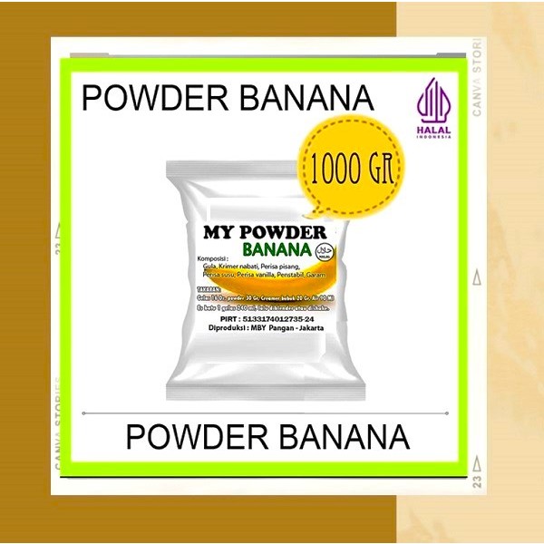 

Powder Banana Regular