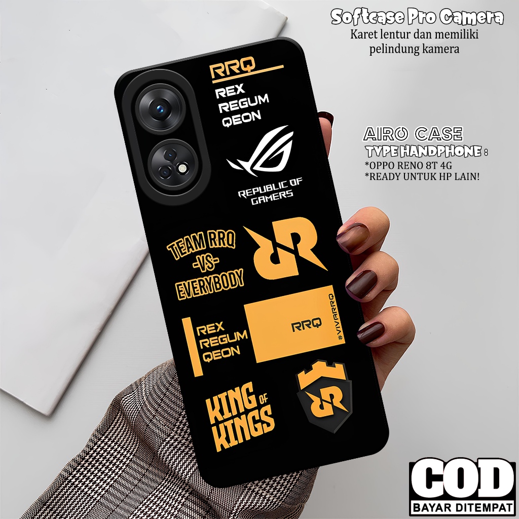 Softcase OPPO RENO 8T 4G Terbaru Case OPPO RENO 8T 4G Terbaru Fashion Case Game Casing OPPO RENO 8T 