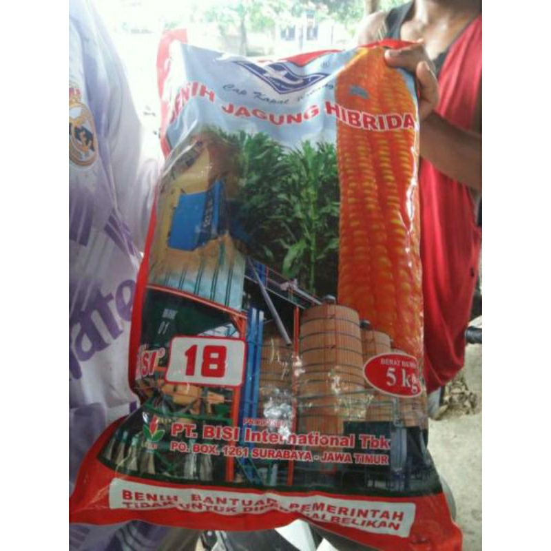 BIBIT JAGUNG BISI18 kemasan 5kg/BIJI JAGUNG/ BISI JAGUNG 18