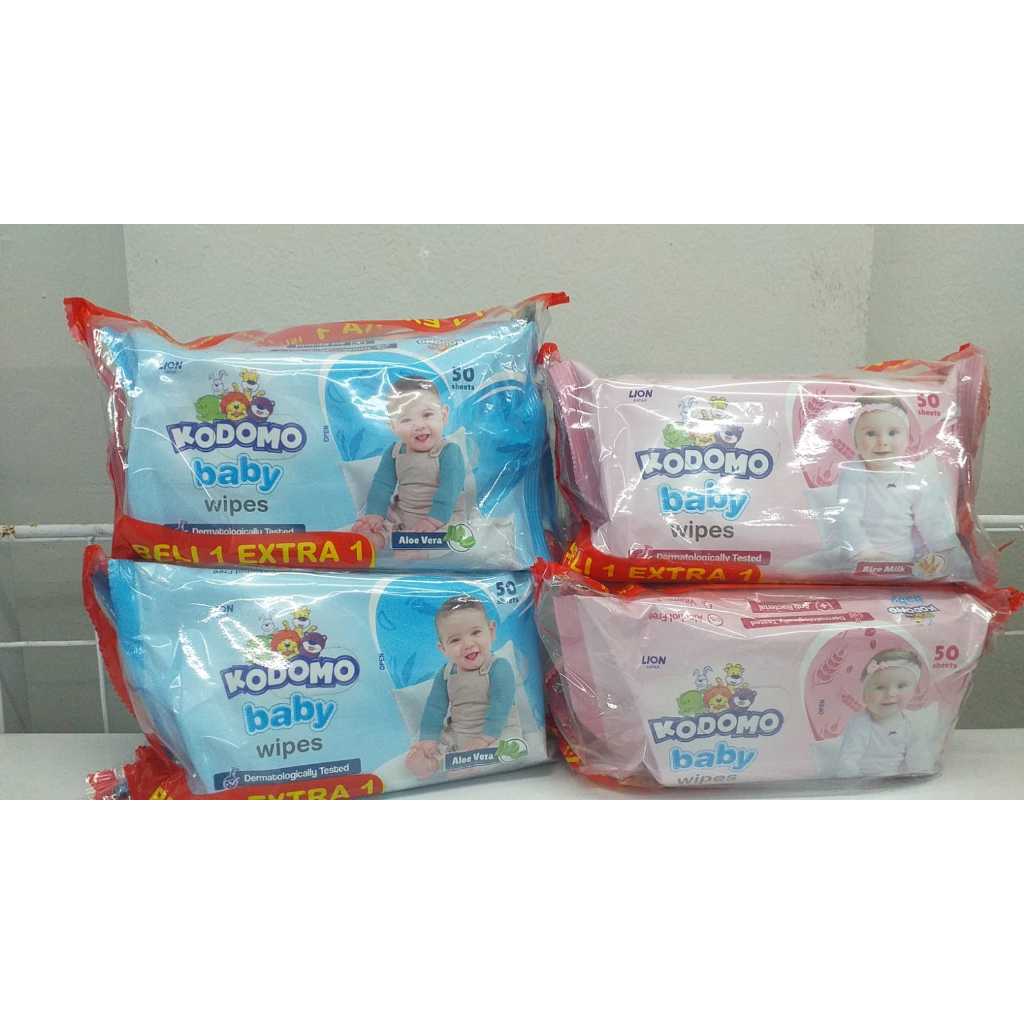 Kodomo Baby Wipes 50 Sheets