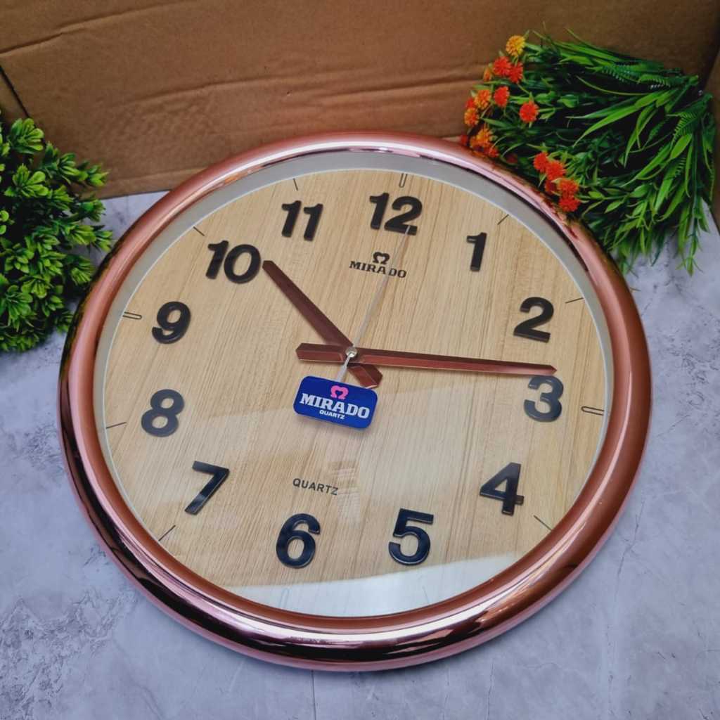 JAM DINDING TERBARU MIRADO 8502//JAM DINDING MIRADO ORIGINAL/JAM DINDING MIRADO TERMURAH/JAM DINDING