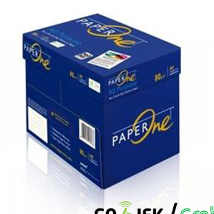 

XG34448 PAPER ONE 8GR A4 F4 QUARTO GSEND GR4B INSTAN ONLY KERTAS FOTOCOPY KERTAS PRINT