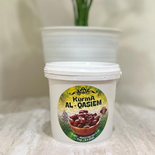 

Kurma Ember AL QASIEM 500gr. Kurma Ekonomis. Kurma Murah.