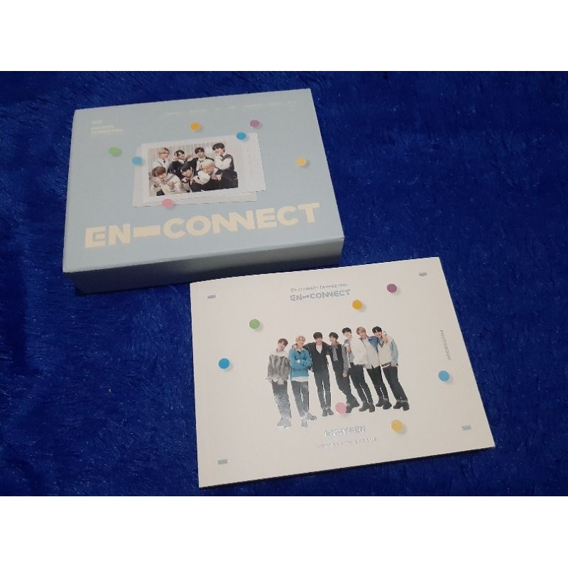 [READY] OFFICIAL DVD ENHYPEN 2021 FANMEETING [EN-CONNECT] EN CONNECT UNSEALED OUTBOX PHOTOBOOK HYBE 