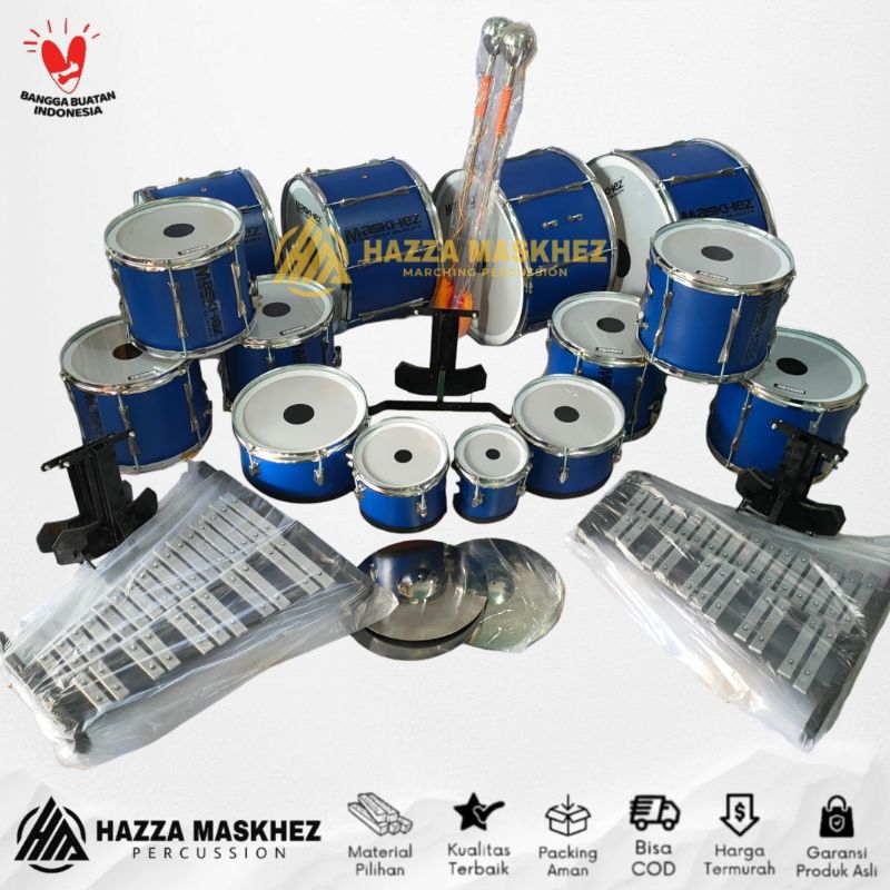 1 Unit Drumband Anak SD 33 Personil Lengkap Marchingband