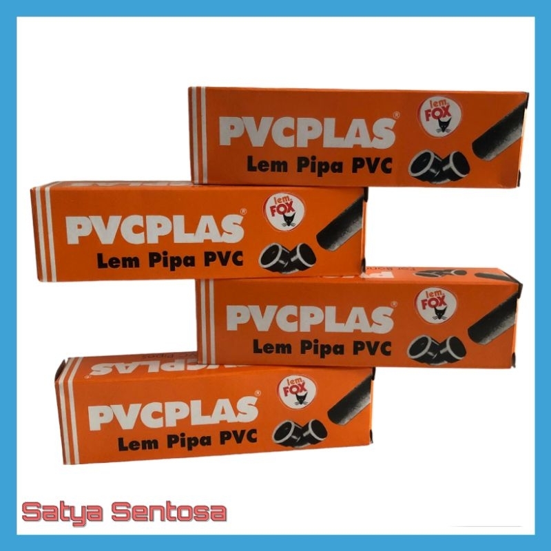 

Lem Pipa Fox PVC PVCPLAS / PVC PLAS Tube 35 gr