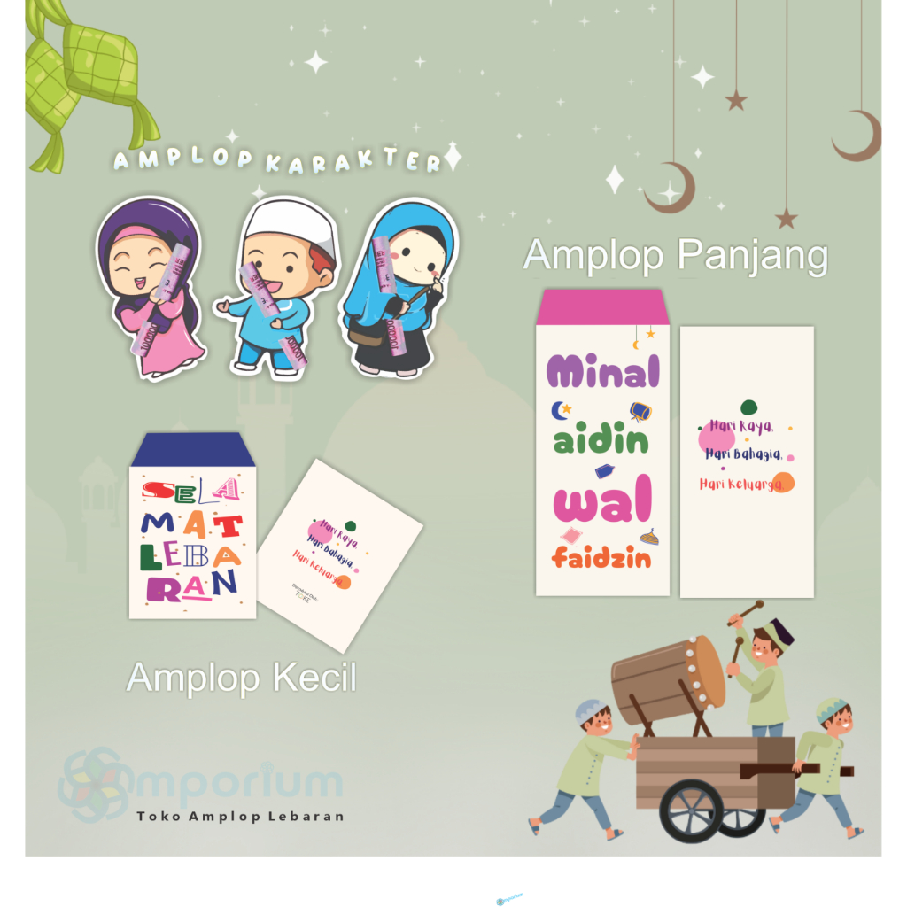 

[10 Amplop Unik] Angpao Lebaran 2024