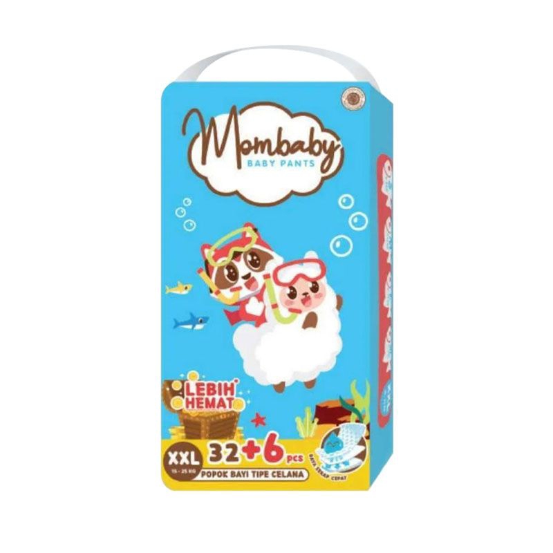 MOMBABY PANTS XXL 32+6