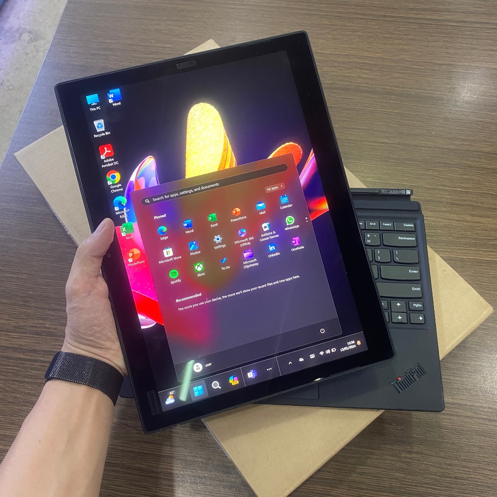 Lenovo thinkpad x1 tablet (3rd) Core i5 Gen 8 Ram 8/256Gb 2in1 Second