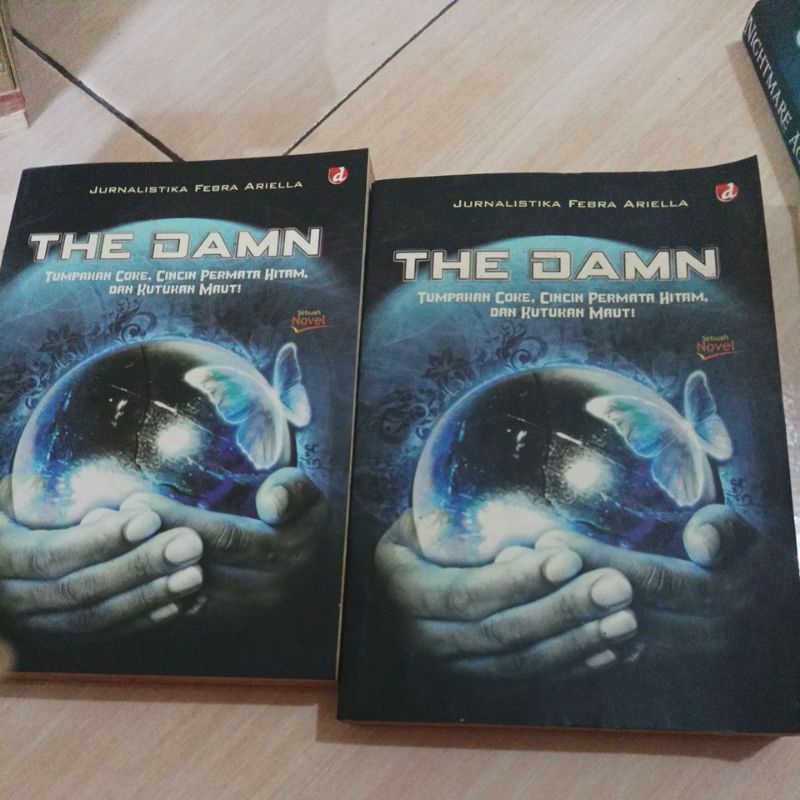 buku novel fantasi misteri the damn bekas original