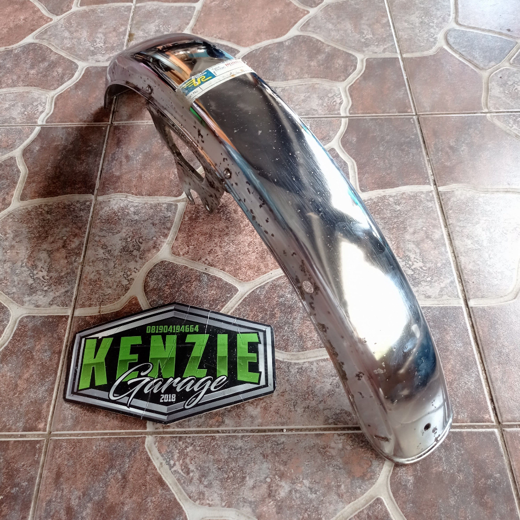 Spakbor slebor depan GL100 GL 100 stok lawas merk Urami NOS