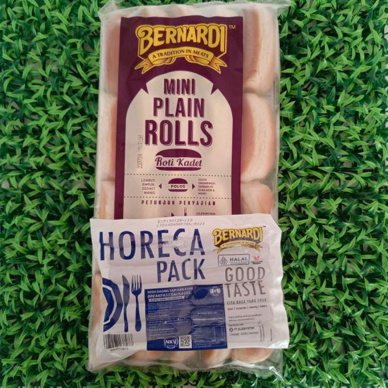 

Paket Hot Dog Horeca Kecil - Roti 20 Sosis Isi 22