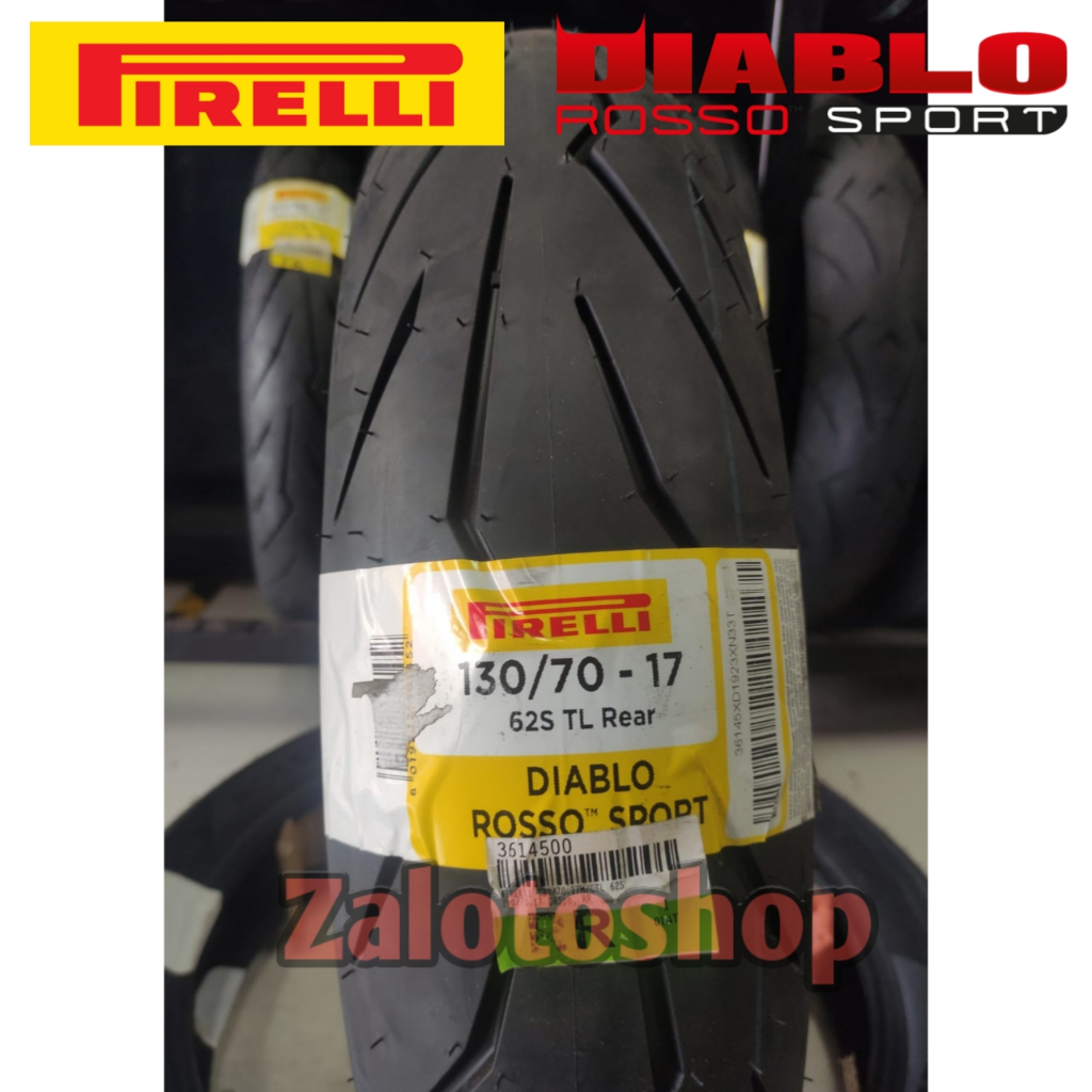 Ban Motor Pirelli Diablo Rosso Sport 130/70 R17 untuk Motor Sport