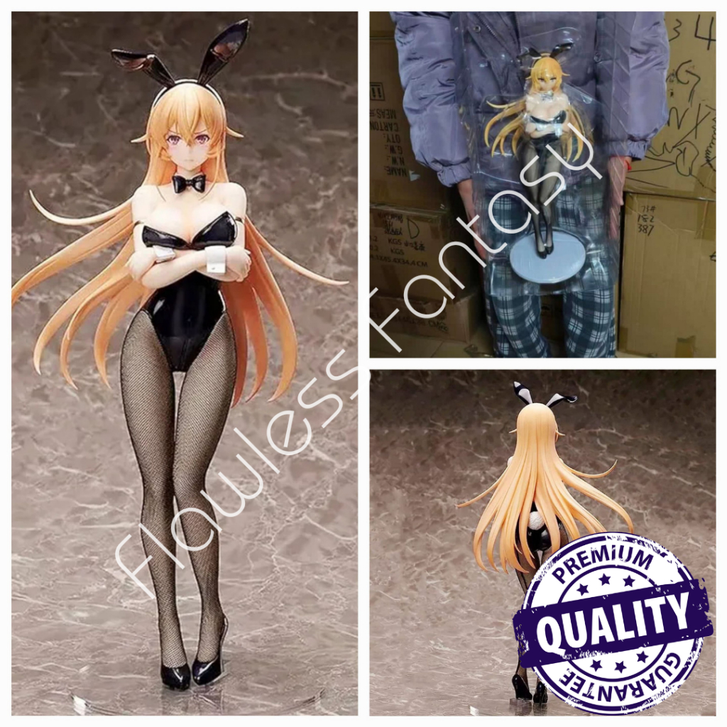 Shokugeki No Souma Nakiri Erina Cute Sexy Bunny Version Halberd Eating Spirit