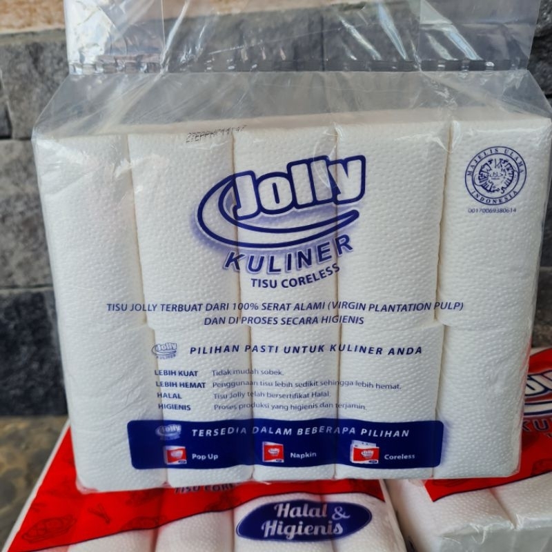 10 roll Jolly Kuliner Roll Non Tulang Jolly Tissue