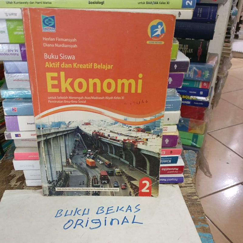 Ekonomi untuk SMA kelas 11 Grafindo