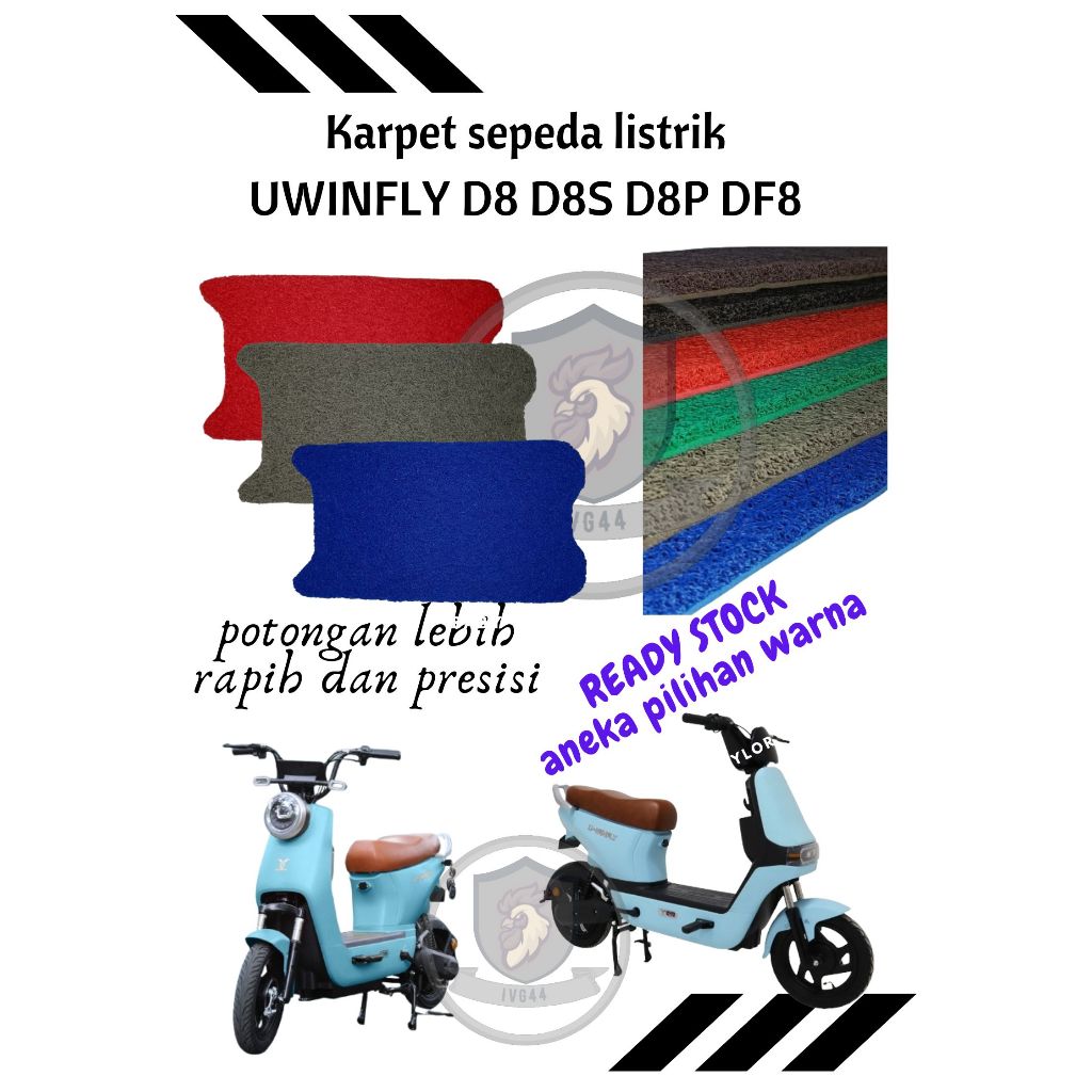 Karpet sepeda listrik uwinfly D8 DF8 D8s D8p