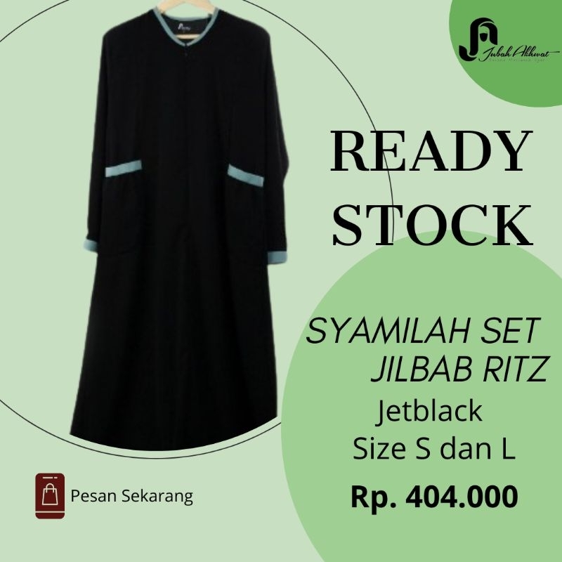 Gamis Set SYAMILAH By Jubah Akhwat / Gamis Set Branded Ori